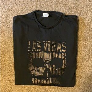 Black “Las Vegas” Skull T-shirt